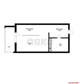 Квартира 20,6 м², студия - изображение 1