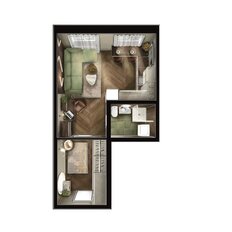 Квартира 28,1 м², студия - изображение 3