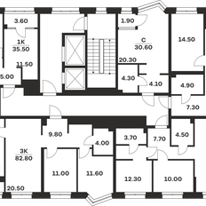 Квартира 49,6 м², 1-комнатная - изображение 3