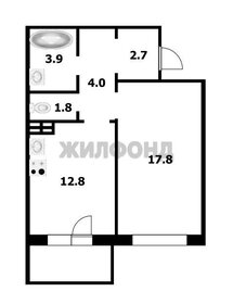 Квартира 43,1 м², студия - изображение 1