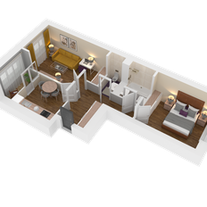 Квартира 54,9 м², 2-комнатная - изображение 2