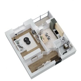 Квартира 36,9 м², 1-комнатная - изображение 3