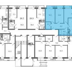 Квартира 72,6 м², 3-комнатная - изображение 2
