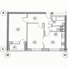 Квартира 60,9 м², 2-комнатная - изображение 1
