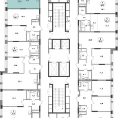 Квартира 39 м², 1-комнатная - изображение 2