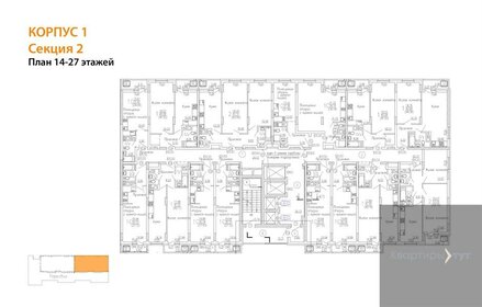 Квартира 21,4 м², студия - изображение 2