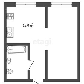 Квартира 33,2 м², студия - изображение 1