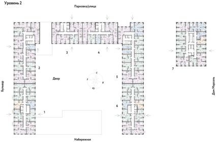 Квартира 55,5 м², 3-комнатная - изображение 2