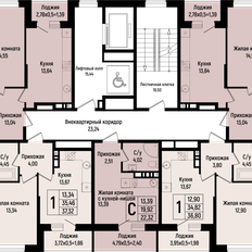 Квартира 79,6 м², 3-комнатная - изображение 2