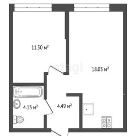 Квартира 37,8 м², 1-комнатная - изображение 1