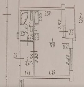 Квартира 26 м², студия - изображение 4