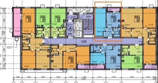 Квартира 37,4 м², 1-комнатная - изображение 1