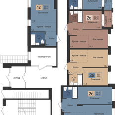 Квартира 41,6 м², 2-комнатная - изображение 2