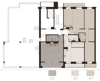 Квартира 91,6 м², 3-комнатная - изображение 2