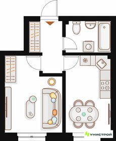 Квартира 34 м², 1-комнатная - изображение 1