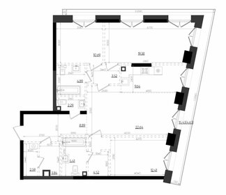 Квартира 115,3 м², 3-комнатная - изображение 1
