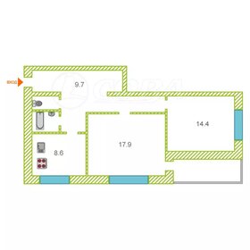 Квартира 65 м², 2-комнатная - изображение 5