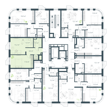 Квартира 49 м², 2-комнатная - изображение 3