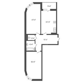 Квартира 70 м², 3-комнатная - изображение 1