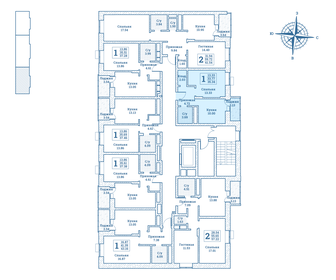 Квартира 35,3 м², 1-комнатная - изображение 2