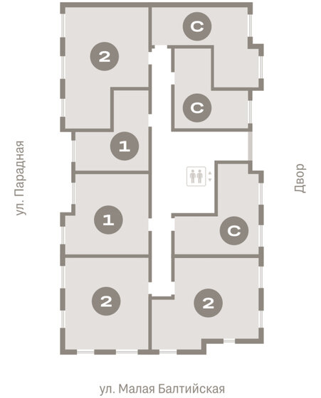 50 м², 2-комнатная квартира 10 000 000 ₽ - изображение 103