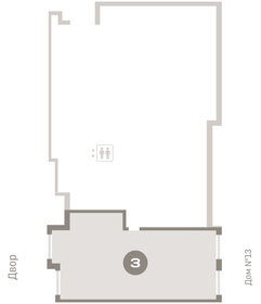Квартира 43,2 м², 1-комнатная - изображение 2
