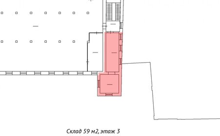 59 м², склад - изображение 3