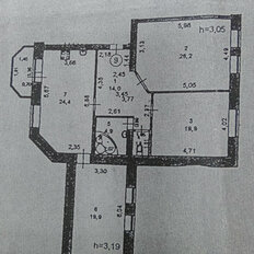 Квартира 109,9 м², 3-комнатная - изображение 3