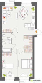Квартира 75,6 м², 3-комнатная - изображение 1