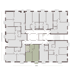 Квартира 44,2 м², 1-комнатная - изображение 2