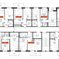 Квартира 60,7 м², 2-комнатная - изображение 2