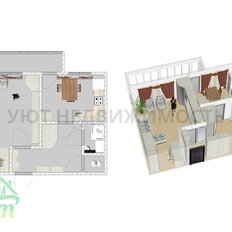 Квартира 46,2 м², 1-комнатная - изображение 4