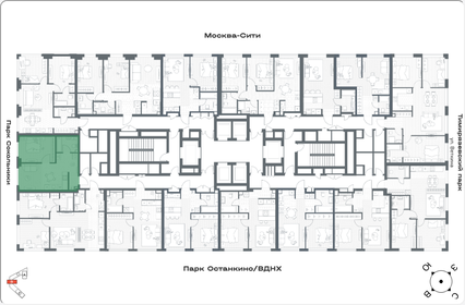 Квартира 42,7 м², 1-комнатная - изображение 2