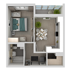 Квартира 37,6 м², 1-комнатная - изображение 1