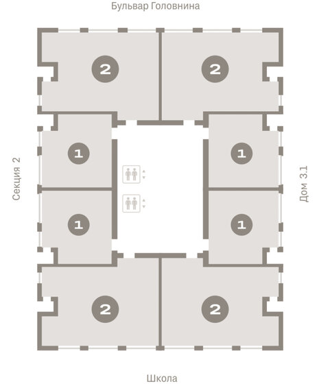 127 м², 4-комнатная квартира 14 500 000 ₽ - изображение 81