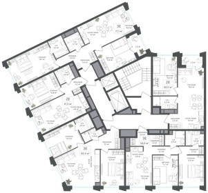 Квартира 41,5 м², 2-комнатная - изображение 2