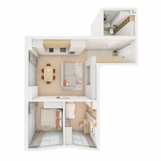 Квартира 66,9 м², 3-комнатная - изображение 2