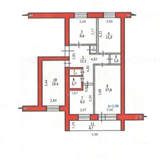 Квартира 82 м², 4-комнатная - изображение 2