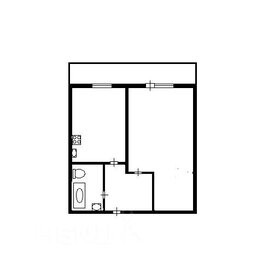 Квартира 30 м², 1-комнатная - изображение 5