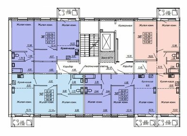 Квартира 54,9 м², 3-комнатная - изображение 2