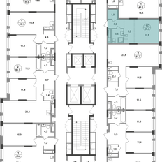 Квартира 26,4 м², студия - изображение 2