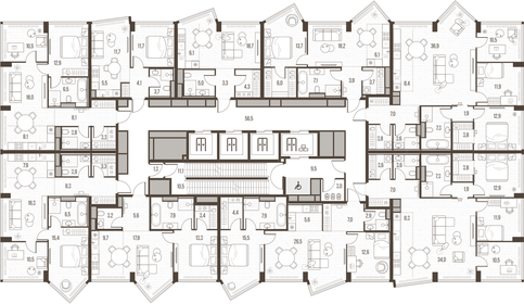 Квартира 60,9 м², 2-комнатная - изображение 2