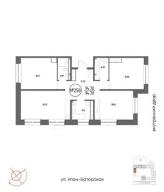 Квартира 94,8 м², 3-комнатная - изображение 1