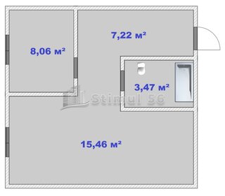 Квартира 35 м², 2-комнатная - изображение 2