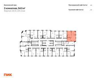 Квартира 54,5 м², 2-комнатная - изображение 2