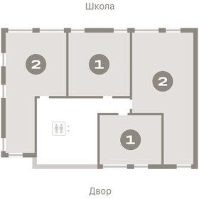 Квартира 64,8 м², 2-комнатная - изображение 2