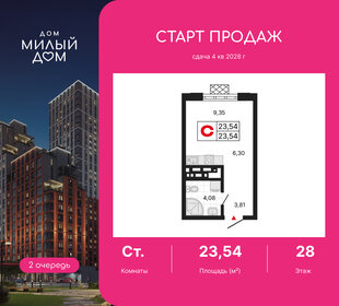 Квартира 23,5 м², студия - изображение 1