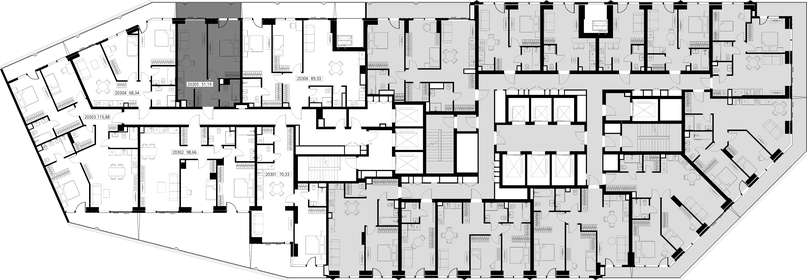 Квартира 51,2 м², 1-комнатная - изображение 3