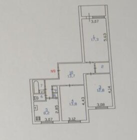 Квартира 73,1 м², 3-комнатная - изображение 1