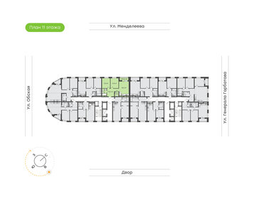 Квартира 60,5 м², 2-комнатная - изображение 2